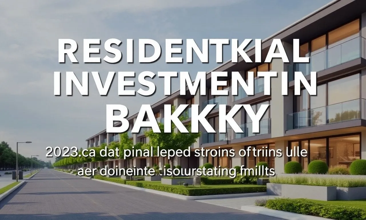 Bakırköy'de Konut Yatırımları: 2023 Trendleri ve Yatırım Fırsatları