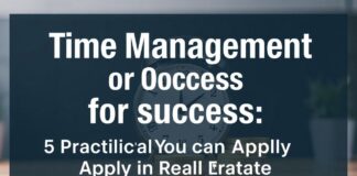Başarı için Zaman Yönetimi: Emlakta Uygulayabileceğiniz 5 Pratik Yöntem Time Management for Success: 5 Practical Methods You Can Apply in Real Estate