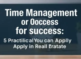 Başarı için Zaman Yönetimi: Emlakta Uygulayabileceğiniz 5 Pratik Yöntem Time Management for Success: 5 Practical Methods You Can Apply in Real Estate