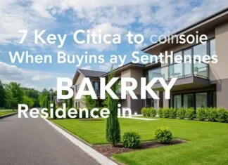Bakırköy’de Konut Satın Alırken Dikkat Etmeniz Gereken 7 Ana Kriter 7 Key Criteria to Consider When Buying a Residence in Bakırköy