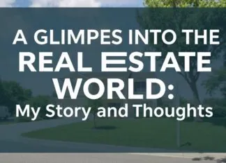 Emlak Dünyasına Bir Bakış: Benim Öyküm ve Düşüncelerim A Glimpse into the Real Estate World: My Story and Thoughts